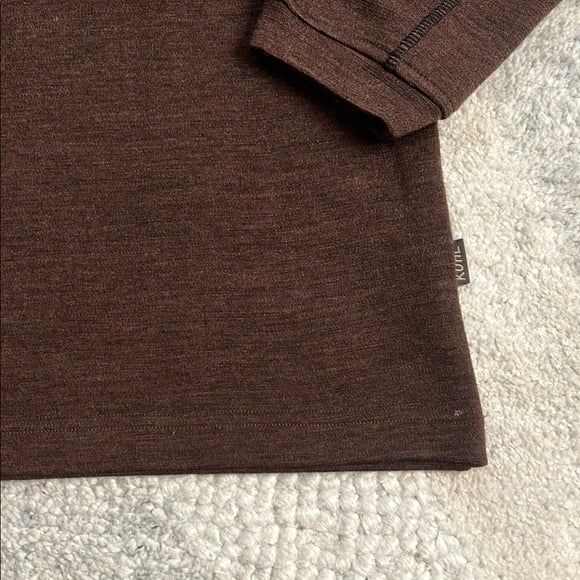 KÜHL TEAM MERINO 1/4 ZIP brown - Picture 10 of 11